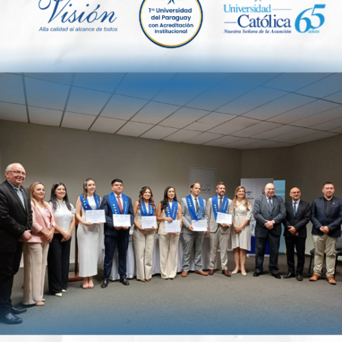 Graduación Fundación Visión Acto de graduación en la Fundación Visión